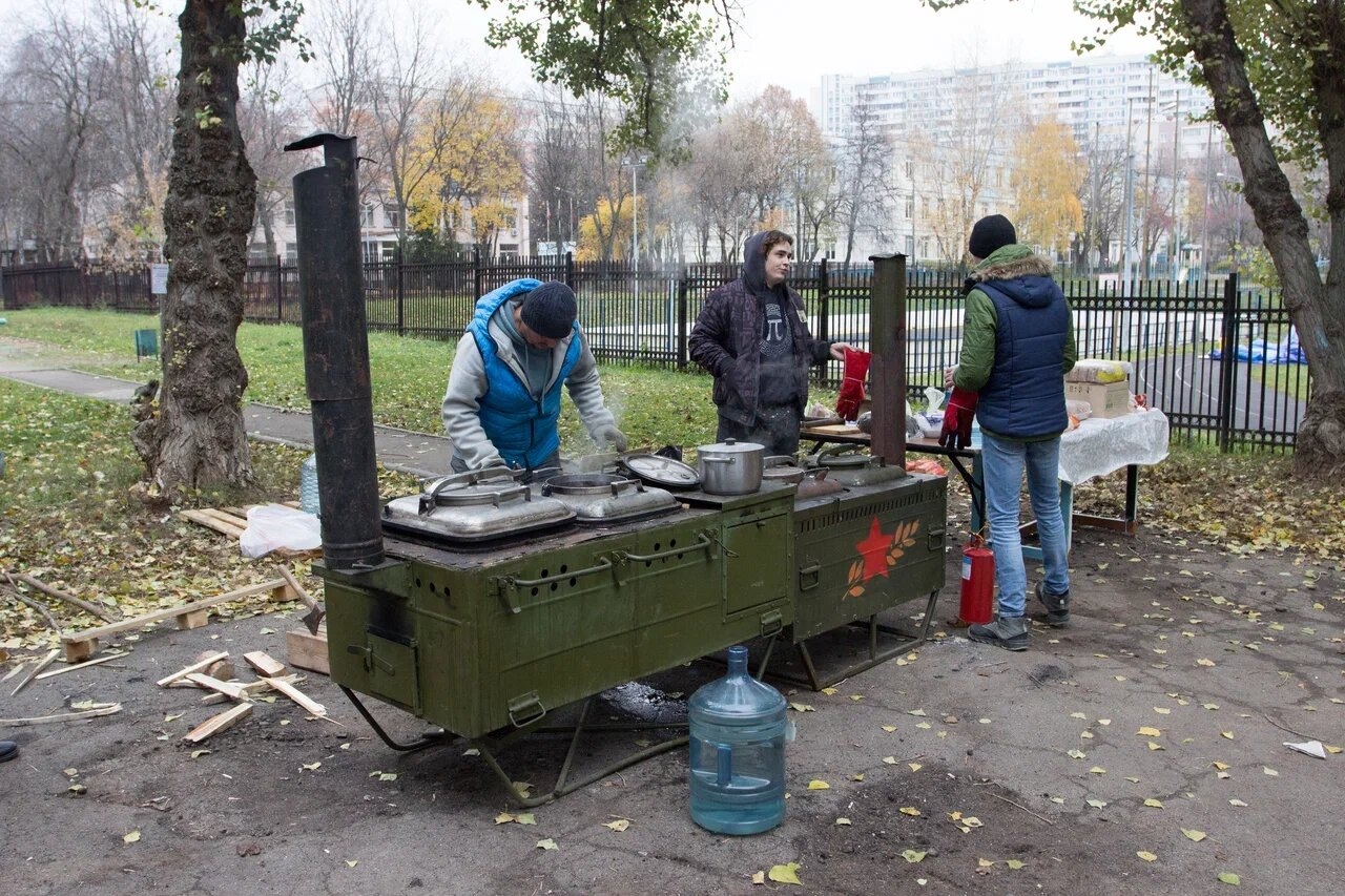 Жители Бирюлева Восточного приняли участие в военно-патриотическом мероприятии